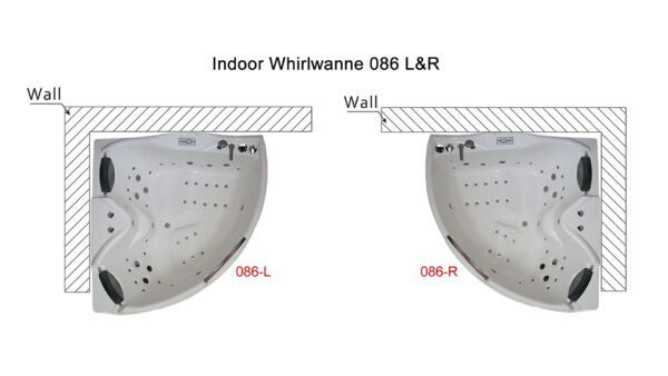 Indoor Whirlwanne 086 L&R