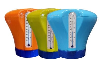 Tabletten Boje mit Thermometer