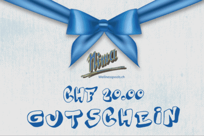 Geschenkgutschein CHF 20.00 pool-onlineshop Schweiz